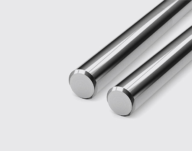 Induction Hardened Chrome Plated Steel Rods