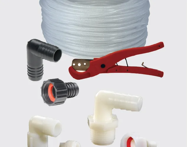 Plastic Fittings and Tubings