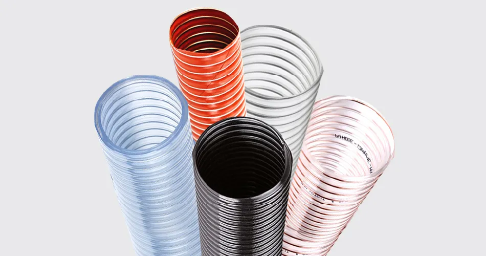 Hose With Steel Helix