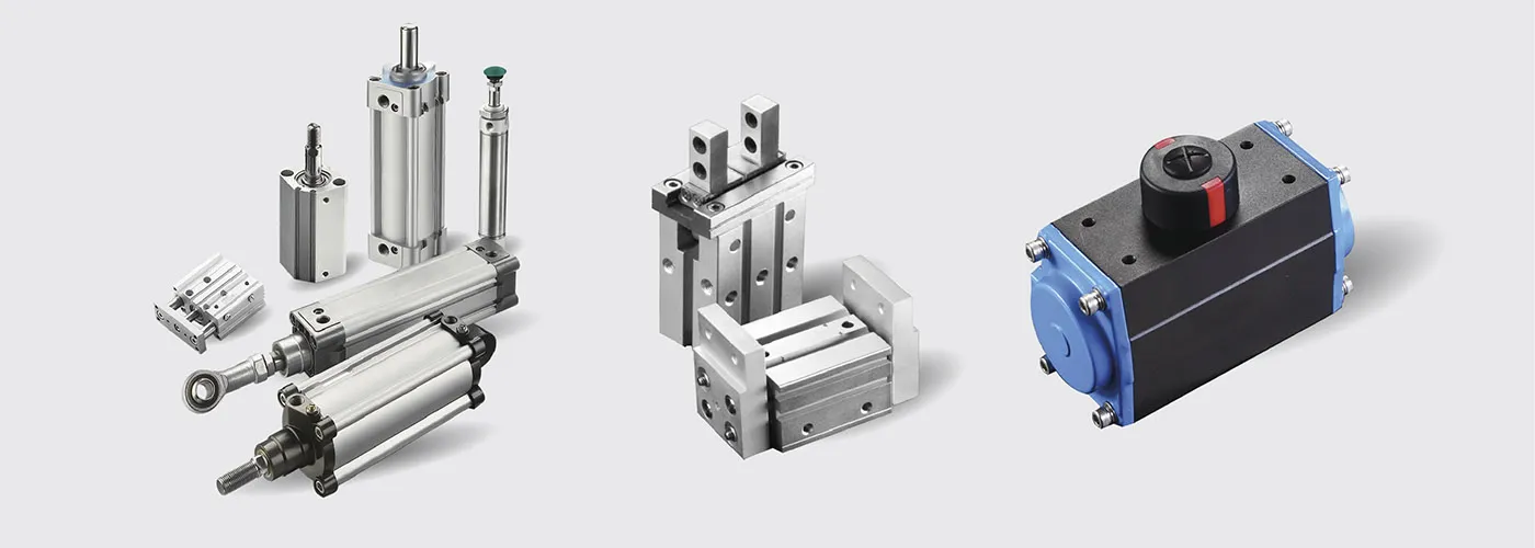 Air Cylinders, Grippers & Actuators