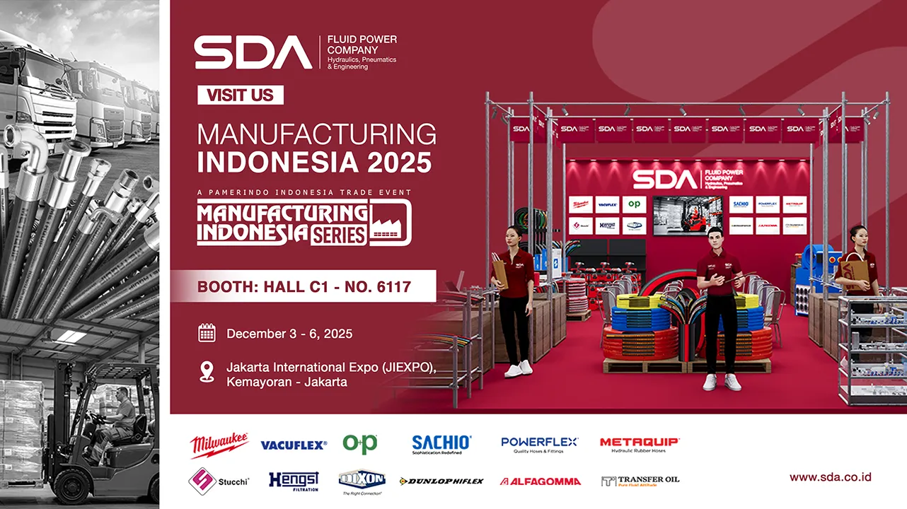 SDA Goes to Manufacturing Indonesia 2025 — Let's Connect! 🔧